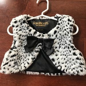 Animal print vest
